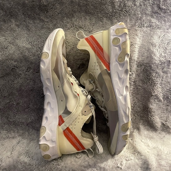 Nike React Element 87 Light Bone Size 10.5 - Picture 8 of 8